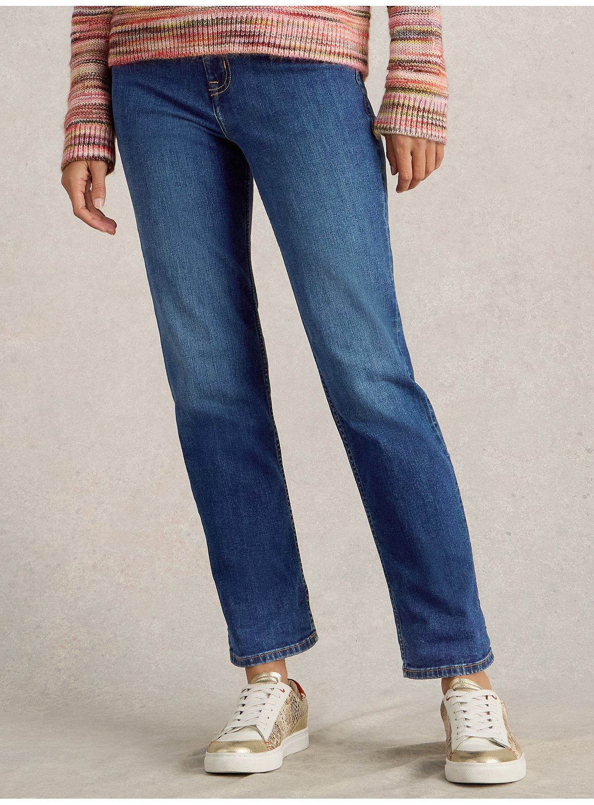 WHITE STUFF Taylor Straight Jean 14 - Image 4 thumbnail